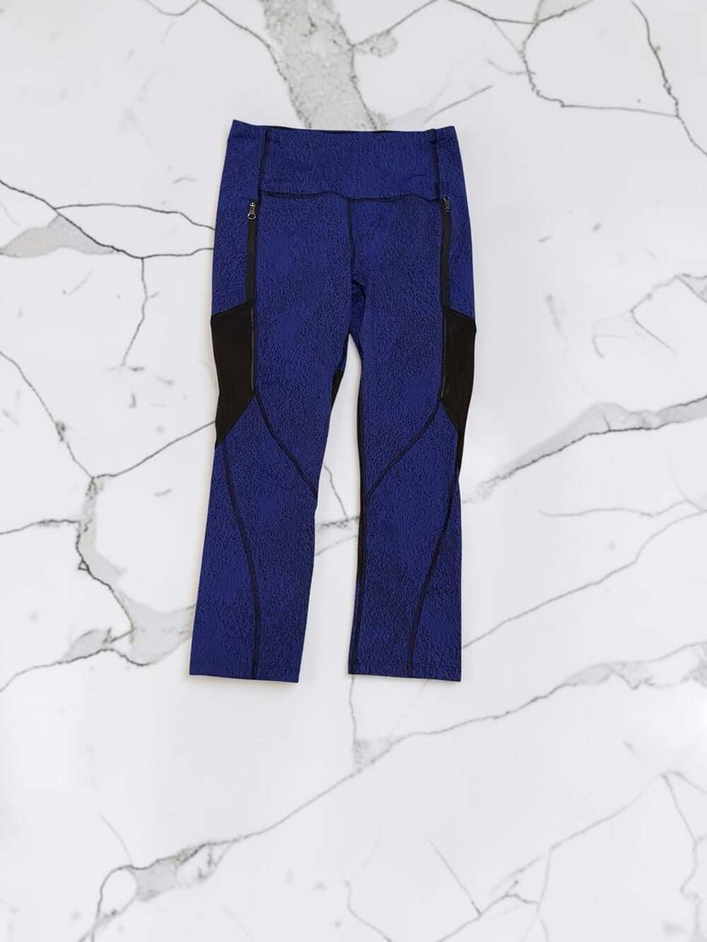 Lululemon Mesh On Rush Hour Crop Leggings